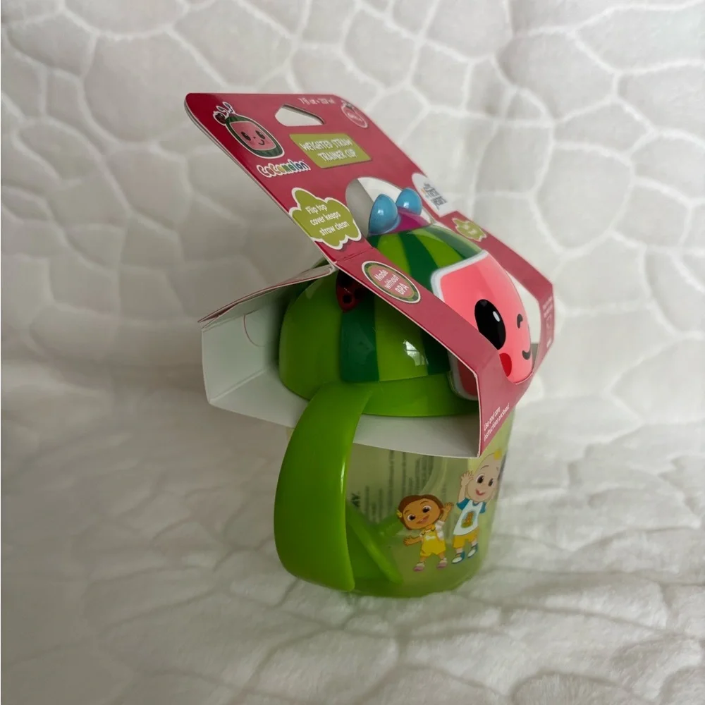The First Years Cocomelon Weighted Straw Cup
